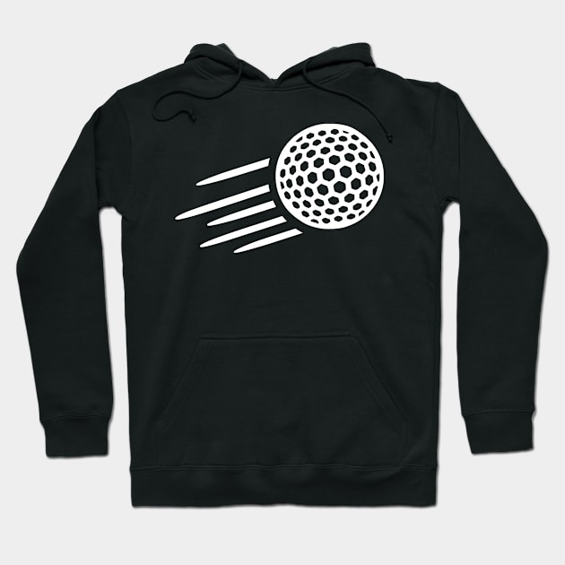 Golf ball Hoodie by Designzz